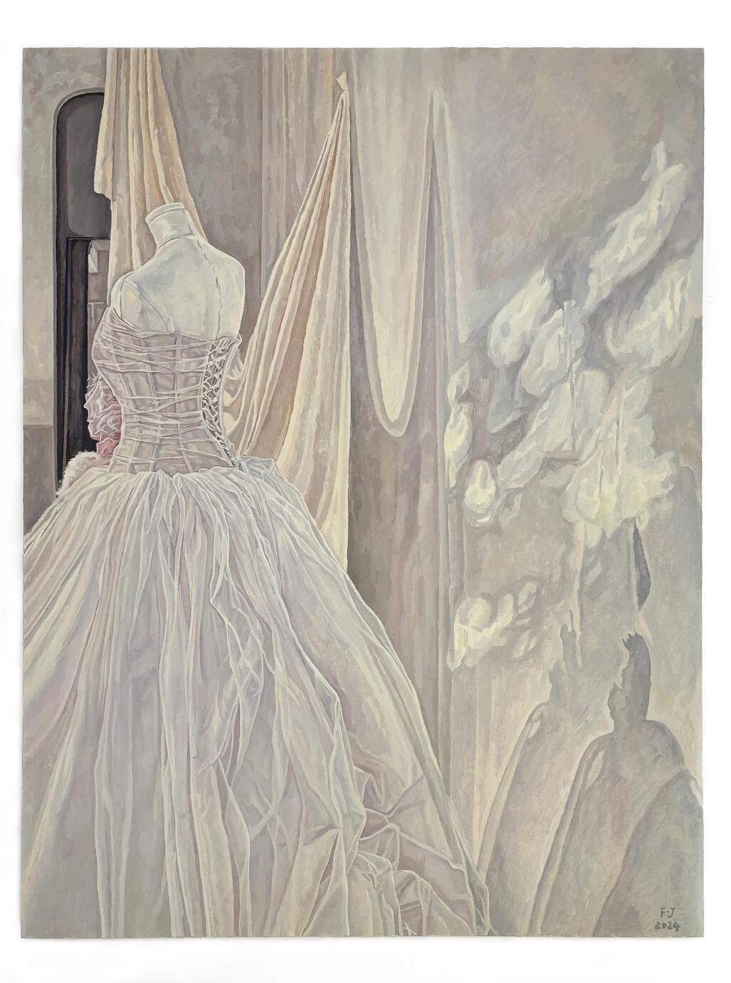 Wedding series2 100*130cm oil paint