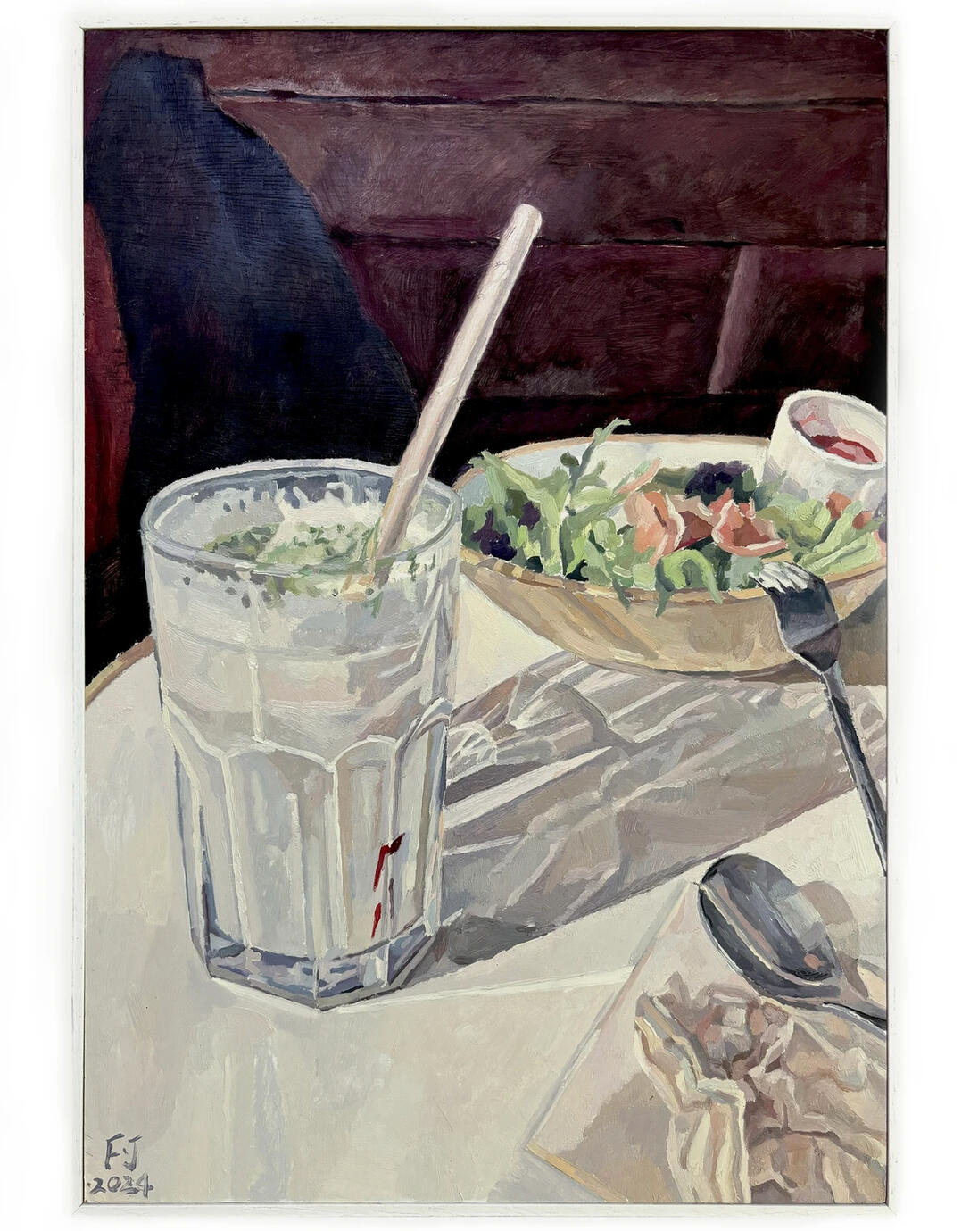 Lunch1 30*40cm oil paint