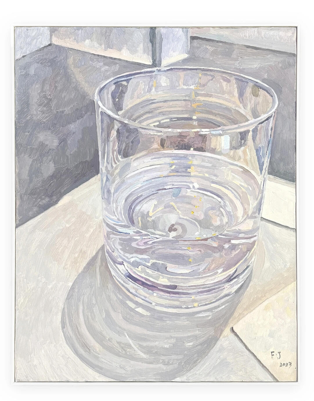 A cup of Water 40*50cm oil paint