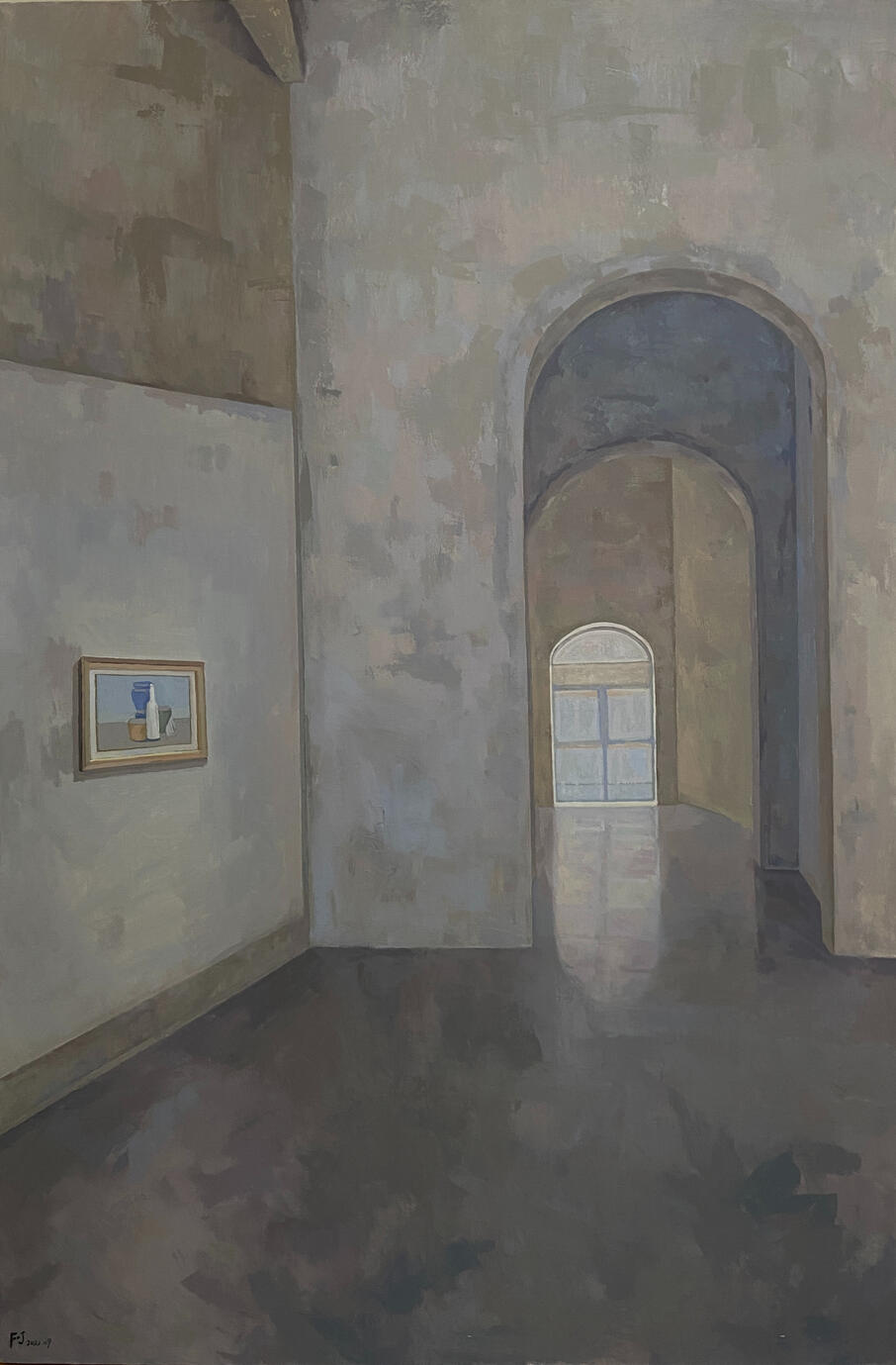 Glimmer 100*150cm oil paint