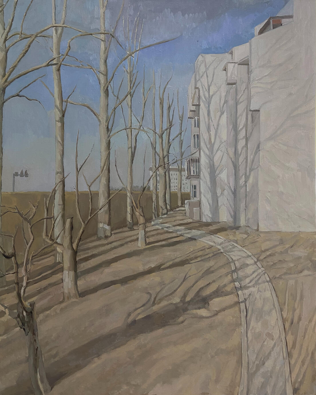 Trees 100*80cm oil paint