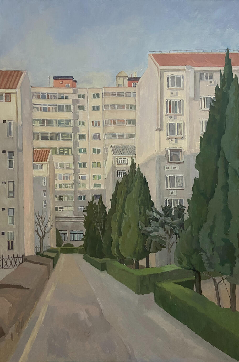 Road 80*120cm oil paint