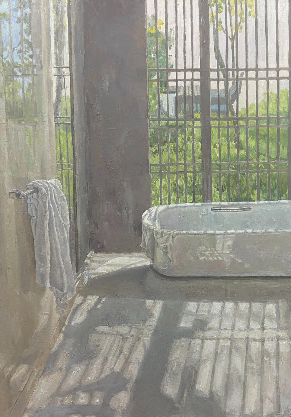 A Corner 100*70cm oil paint