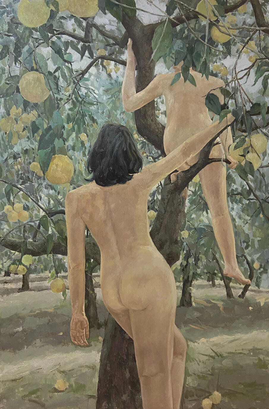 Fruit Trees 100*150cm oil paint